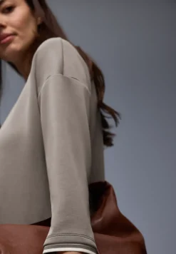 Silk-Look Shirt mit Details