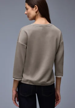 Silk-Look Shirt mit Details