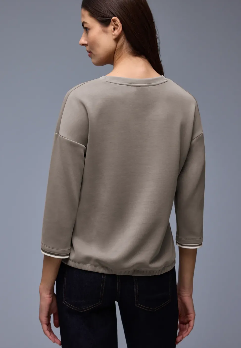 Silk-Look Shirt mit Details