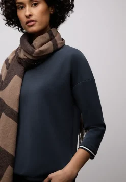Silk-Look Shirt mit Details