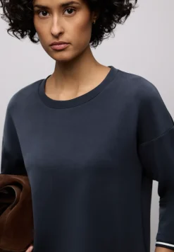 Silk-Look Shirt mit Details