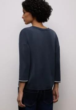 Silk-Look Shirt mit Details