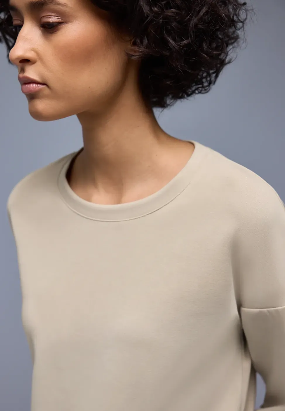 Silk-Look Shirt mit Details