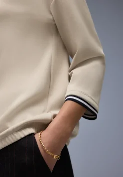 Silk-Look Shirt mit Details