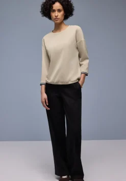 Silk-Look Shirt mit Details