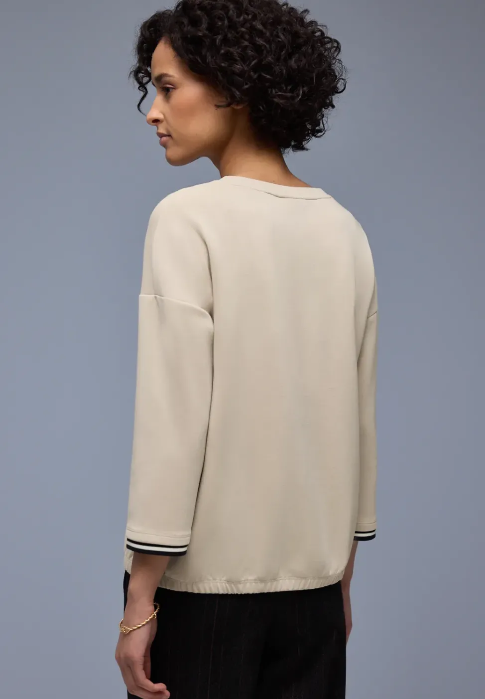 Silk-Look Shirt mit Details