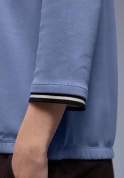 Silk-Look Shirt mit Details