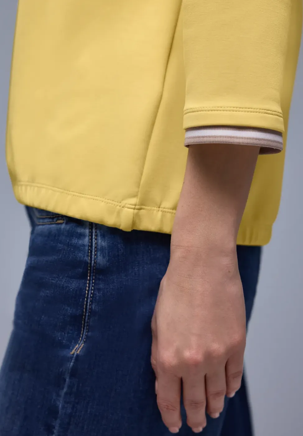 Silk-Look Shirt mit Details