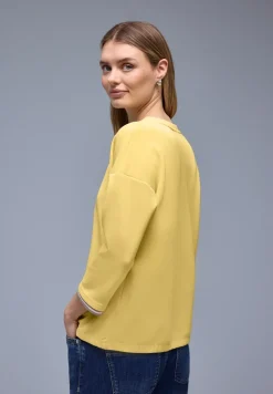 Silk-Look Shirt mit Details