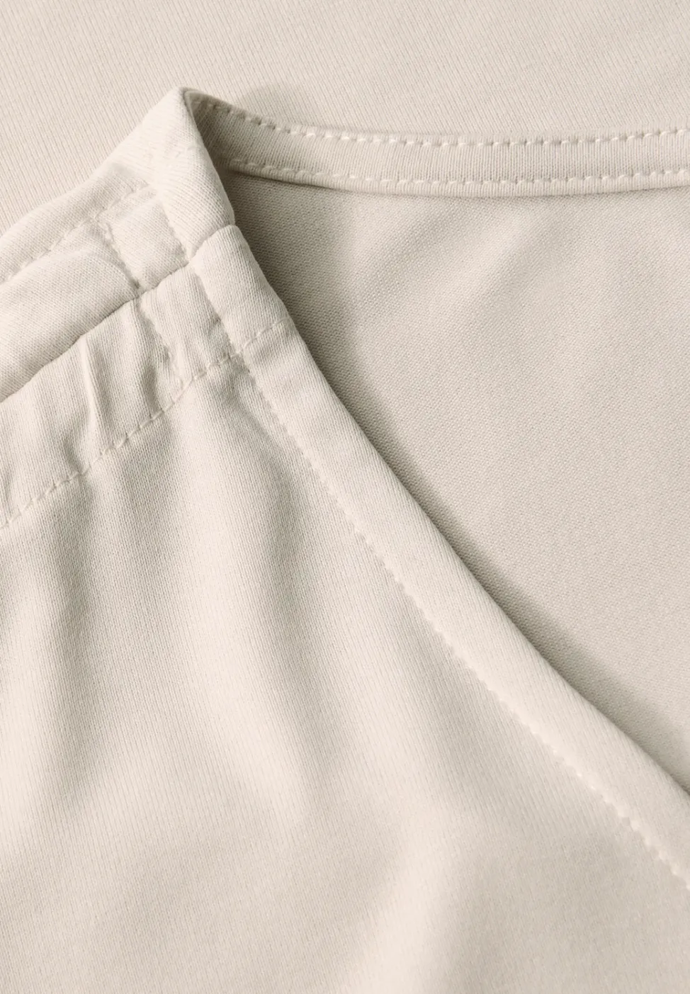 Silk-Look Shirt mit Raffung