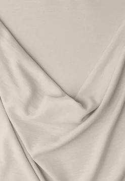 Silk-Look Shirt mit Waterfall-Front