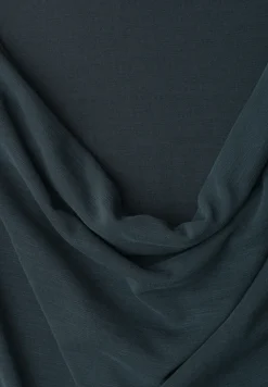 Silk-Look Shirt mit Waterfall-Front