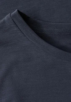Silk-Look Shirt mit Wording