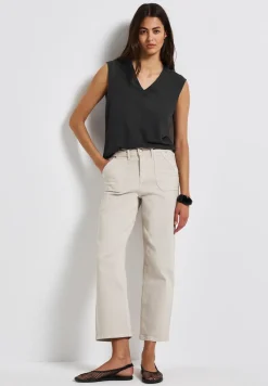 Silk-Look Strukturshirt