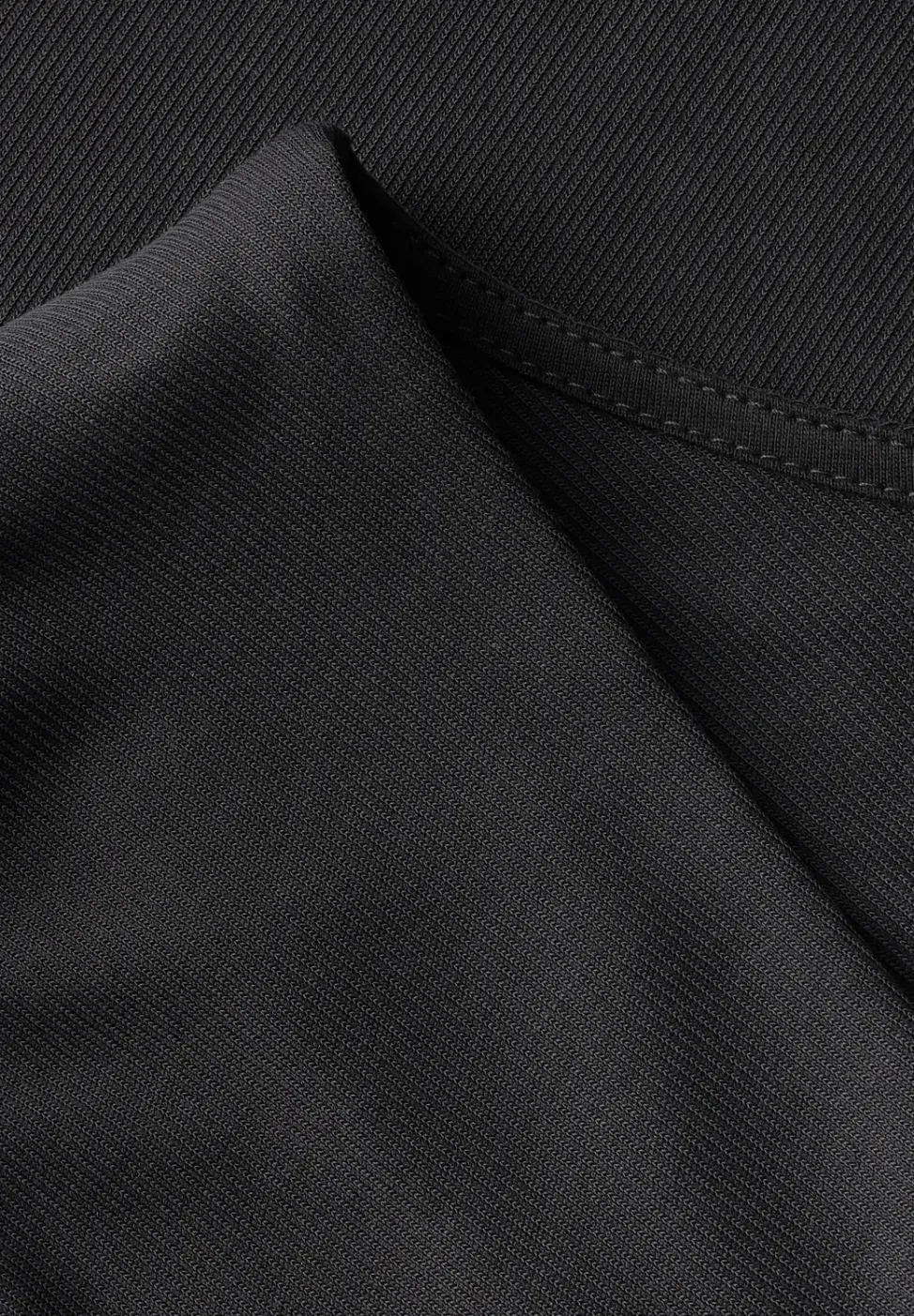 Silk-Look Strukturshirt