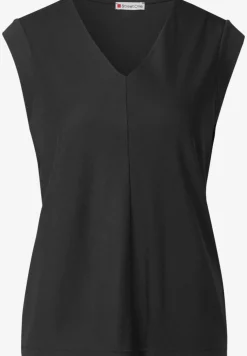 Silk-Look Strukturshirt