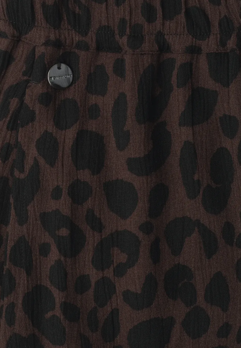 Skort mit Volants und Print