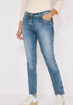 Slim Fit Jeans mit Detail