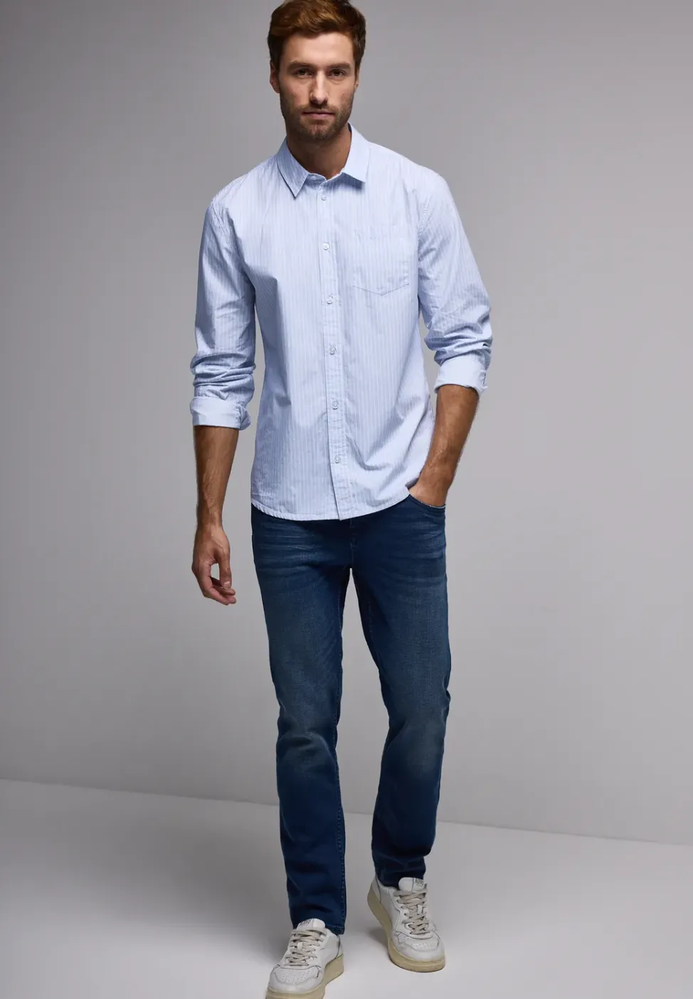 Slim Fit Stretch-Hemd