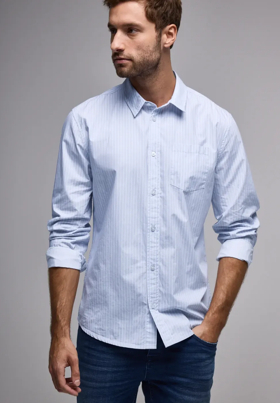 Slim Fit Stretch-Hemd