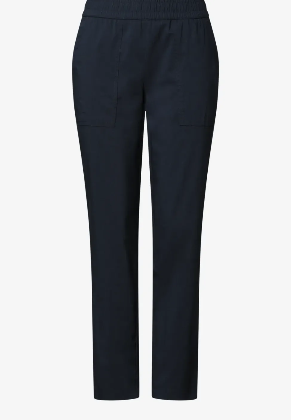 Slim Leg Chino mit Elastikbund