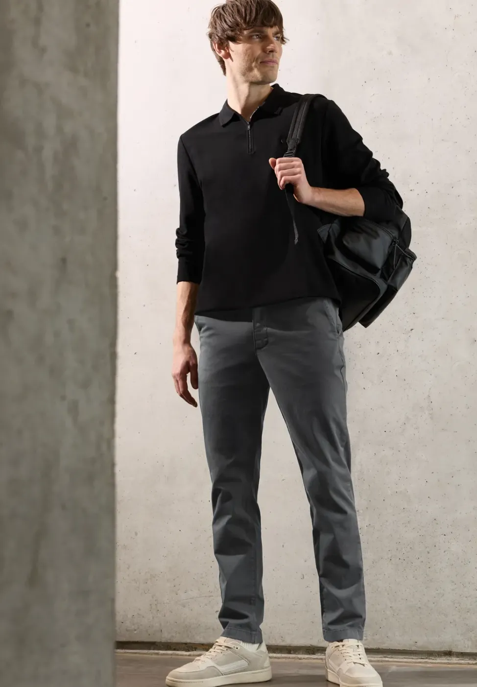 Slim Leg Chino mit Stretchbund