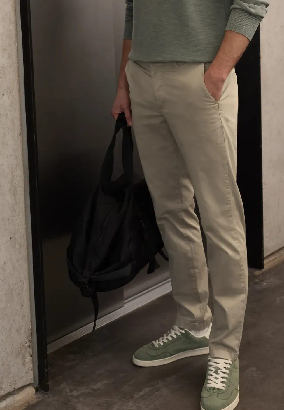 Slim Leg Chino mit Stretchbund