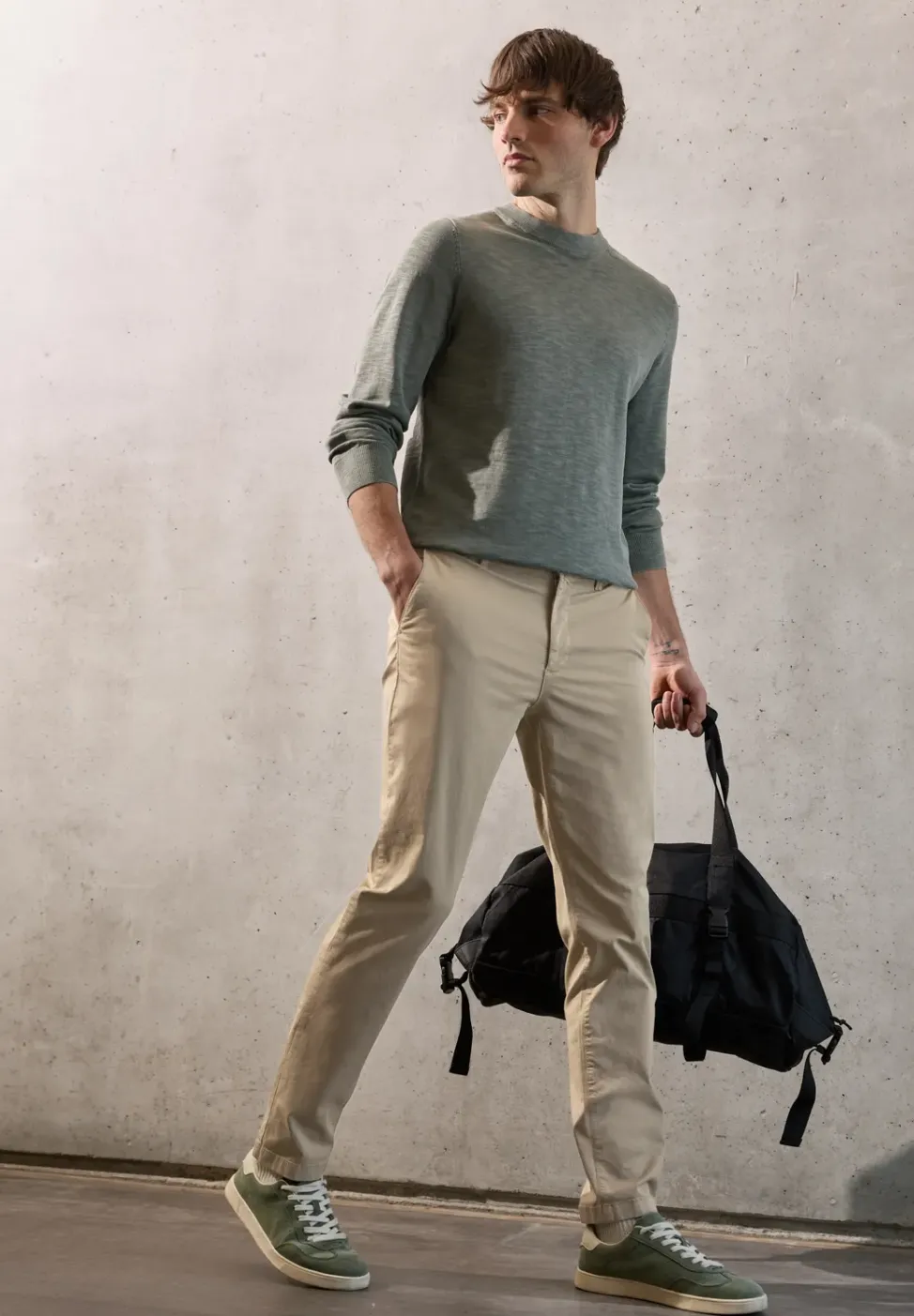 Slim Leg Chino mit Stretchbund