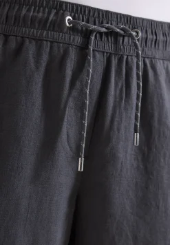 Slim Leg Hose aus Leinen im Casual Fit