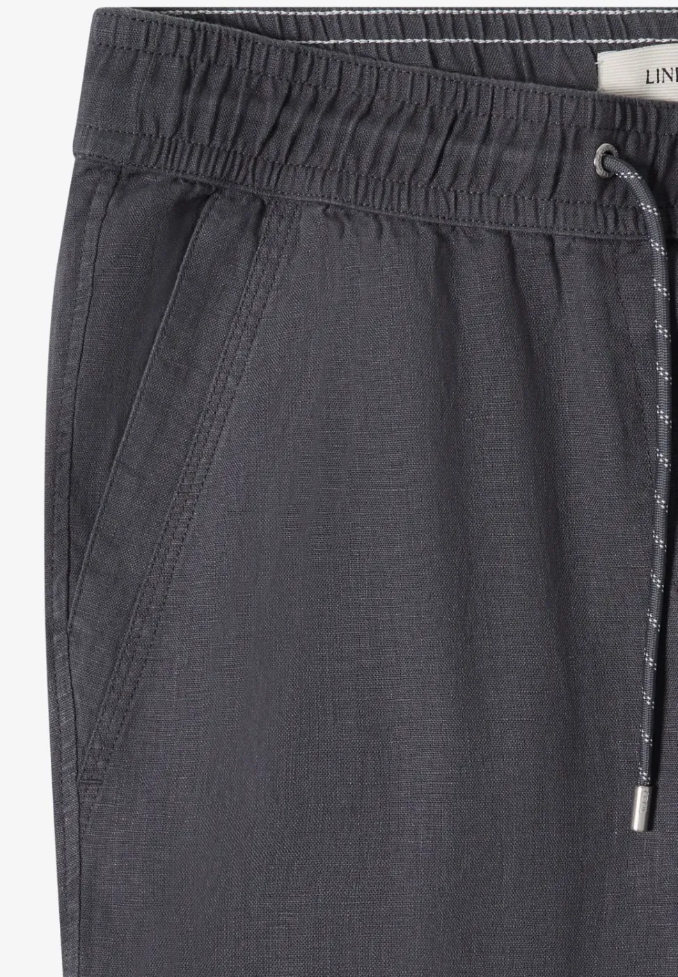 Slim Leg Hose aus Leinen im Casual Fit