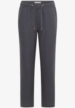 Slim Leg Hose aus Leinen im Casual Fit