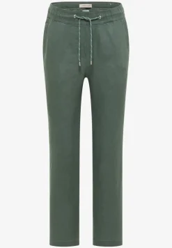 Slim Leg Hose aus Leinen im Casual Fit