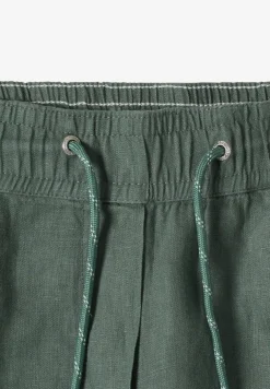 Slim Leg Hose aus Leinen im Casual Fit