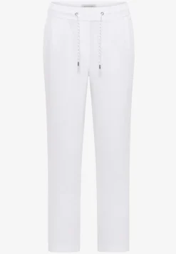 Slim Leg Hose aus Leinen im Casual Fit