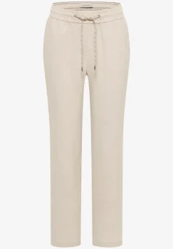 Slim Leg Hose aus Leinen im Casual Fit
