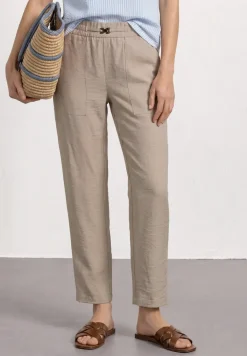 Slim Leg Hose im Loose Fit mit Gürteldetail