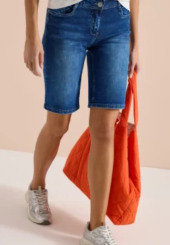 Slim Leg Jeansshorts im Casual Fit