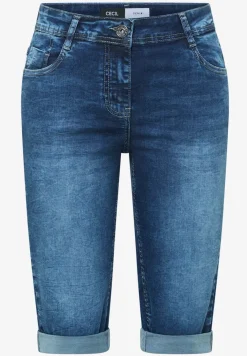 Slim Leg Jeansshorts im Casual Fit