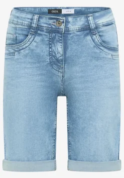 Slim Leg Jeansshorts im Casual Fit