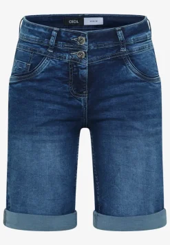 Slim Leg Jeansshorts im Casual Fit
