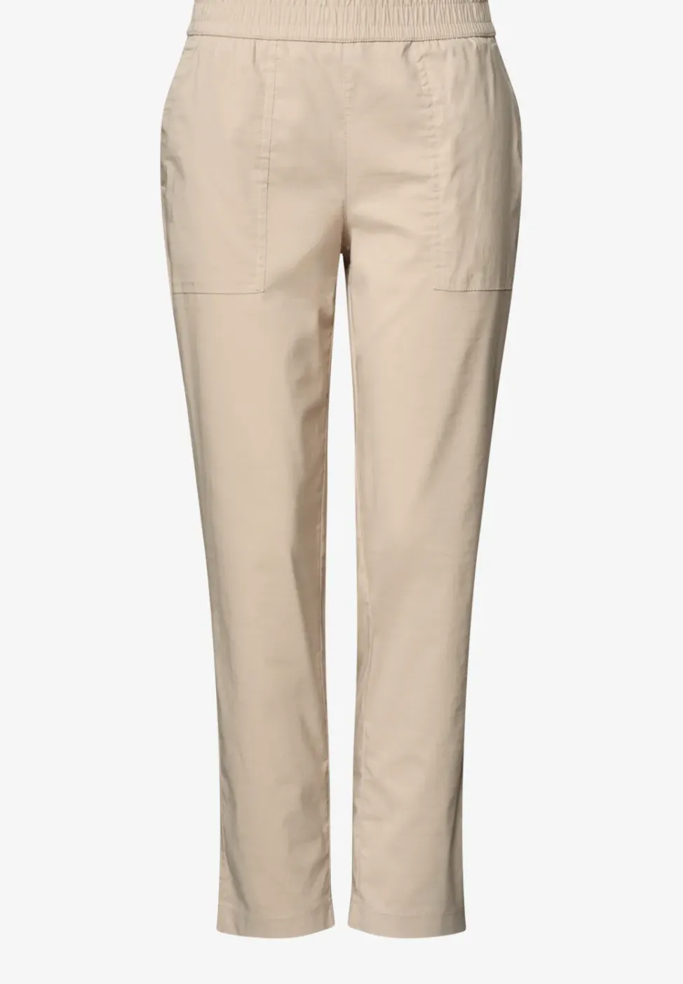 Slim Leg Chino mit Elastikbund