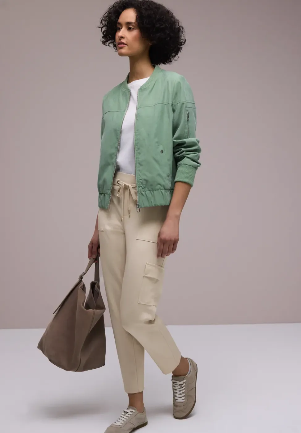 Slim Leg Hose im Cargo-Look