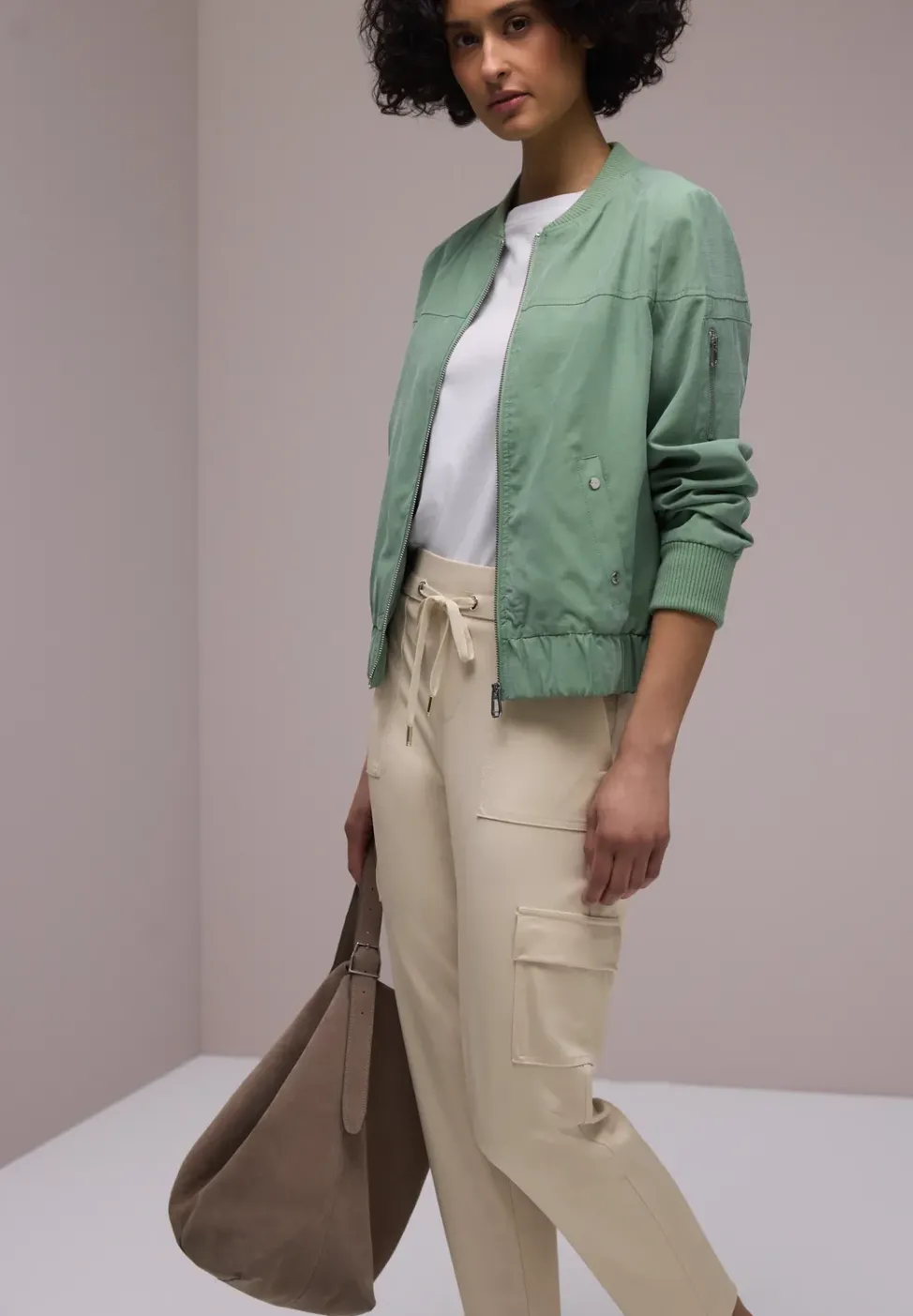 Slim Leg Hose im Cargo-Look