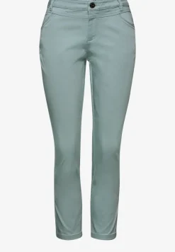 7/8 Slim Leg Hose im Satin-Look