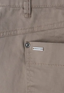 7/8 Slim Leg Hose im Satin-Look