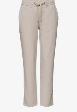 Slim Leg Hose in Melange-Optik