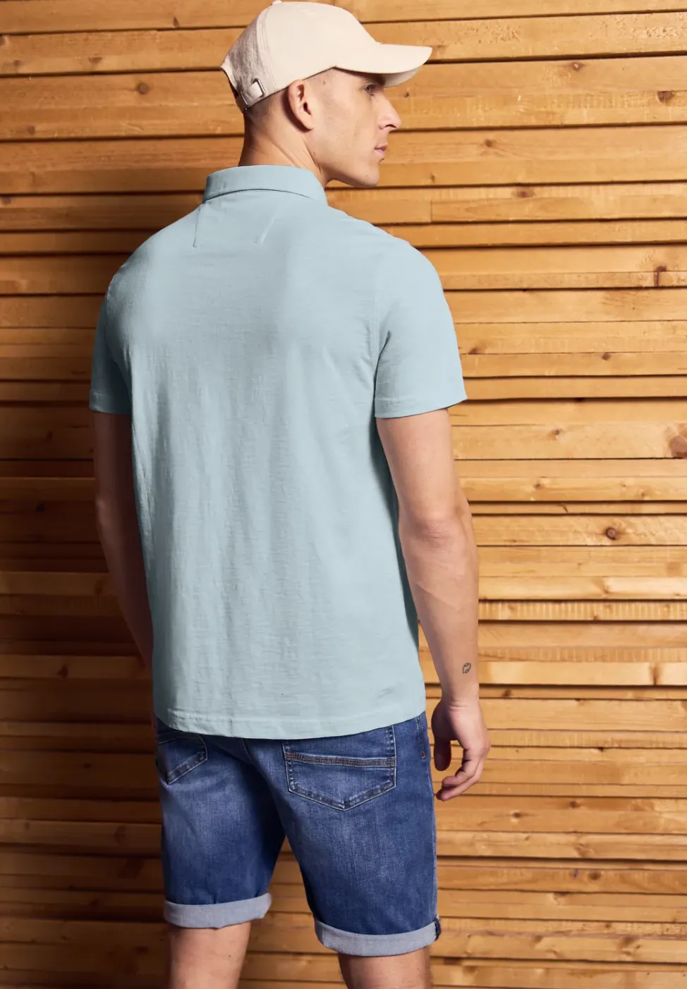 Slub Jersey Poloshirt