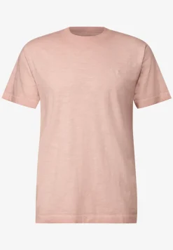 Slub T-Shirt in Washed-Optik