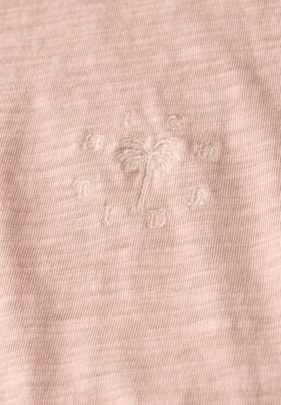 Slub T-Shirt in Washed-Optik
