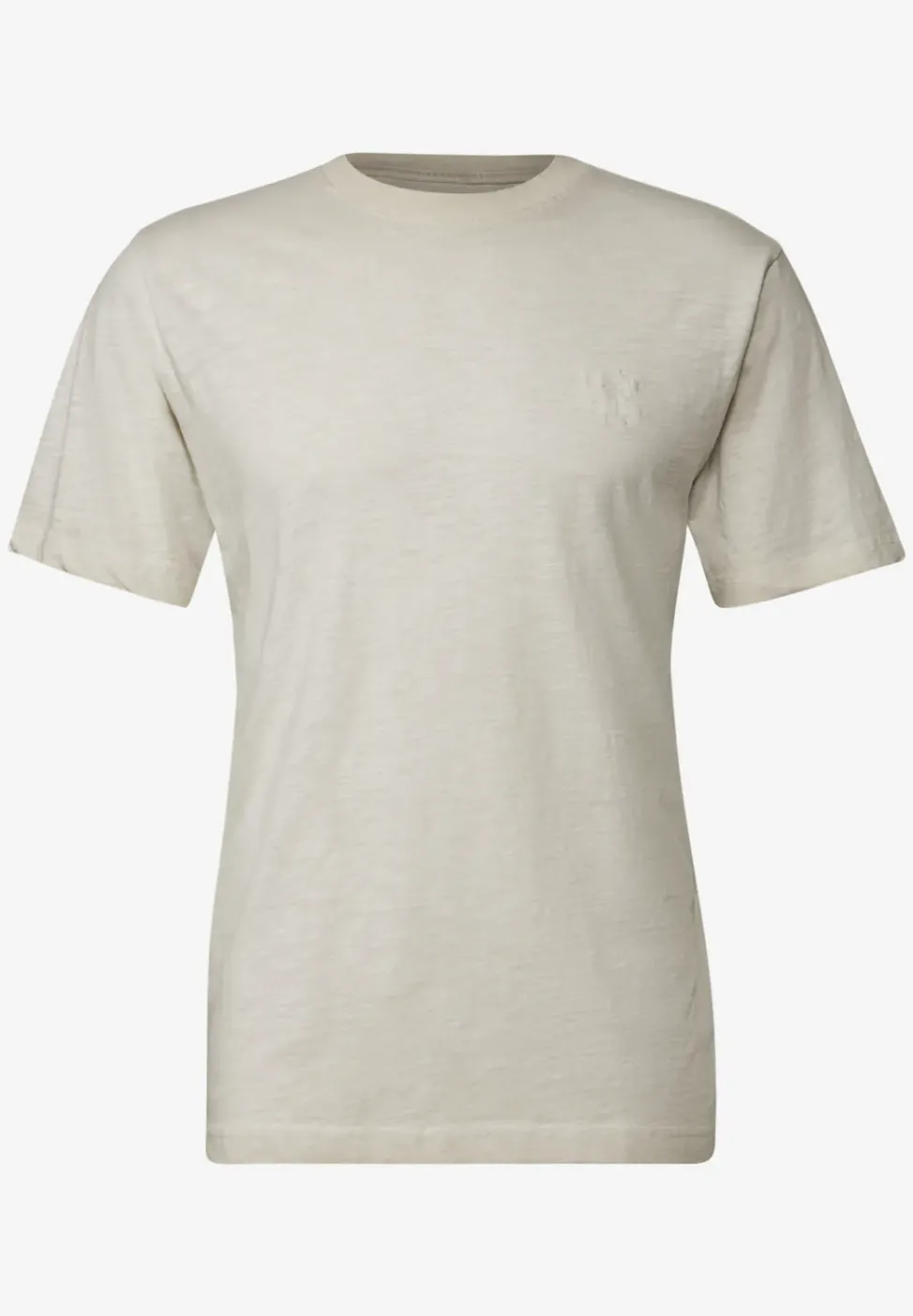Slub T-Shirt in Washed-Optik
